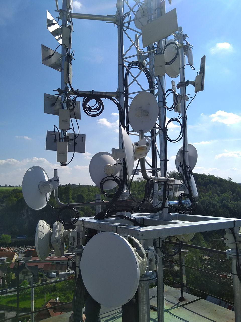 5G síť - profi držáky a stožáry - WFmetal, s.r.o.